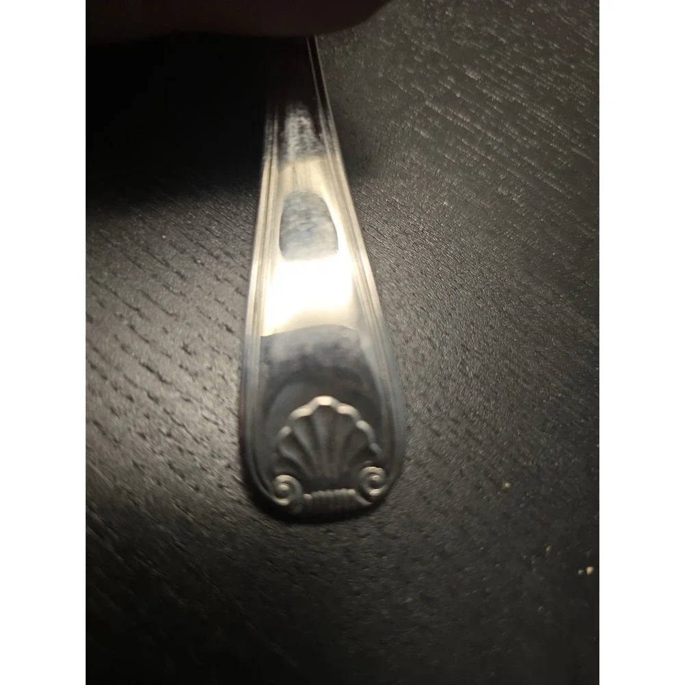 Gorham SHELL Stainless Dinner Fork 18/8 Flatware 7 7/8